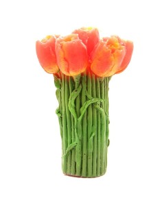 Bougie Bouquet de Roses - Rouge 