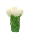 Bougie Bouquet de Roses - Couleur Blanc