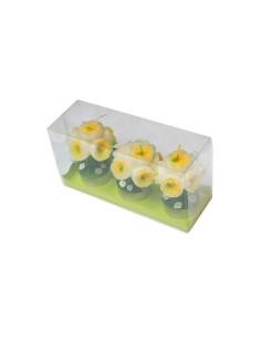 Bougies colorées dans la masse - Blanches