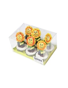 Bougie en forme de Fleurs Jonquilles  - Tea Light
