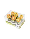 Bougie en forme de Fleurs Jonquilles  - Tea Light