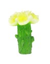 Bougie en forme de fleur - Jaune 