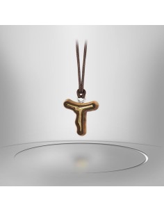 Collier Cordon Cœur oeil de Sainte Lucie 