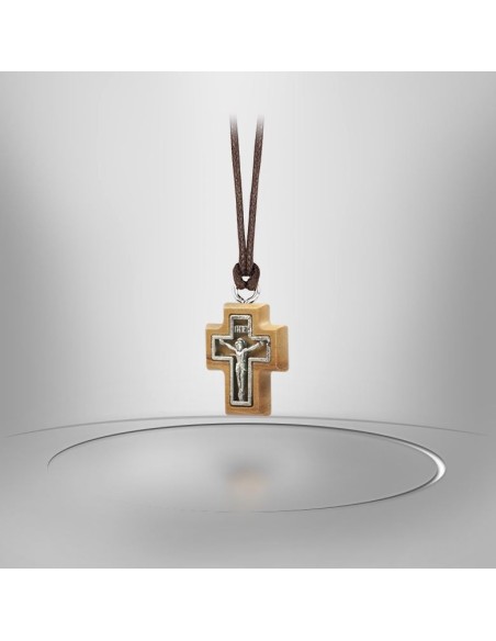 Collier Cordon Cœur oeil de Sainte Lucie 