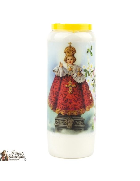 Bougies Neuvaines de Saint Joseph prière Français - Modèle 1 