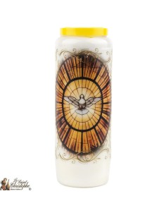 Bougies Neuvaines du Saint Esprit prière Français - Modèle 1 