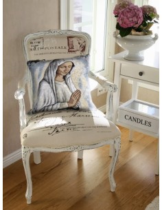 Coussin avec la Vierge Marie de Banneux ND 2