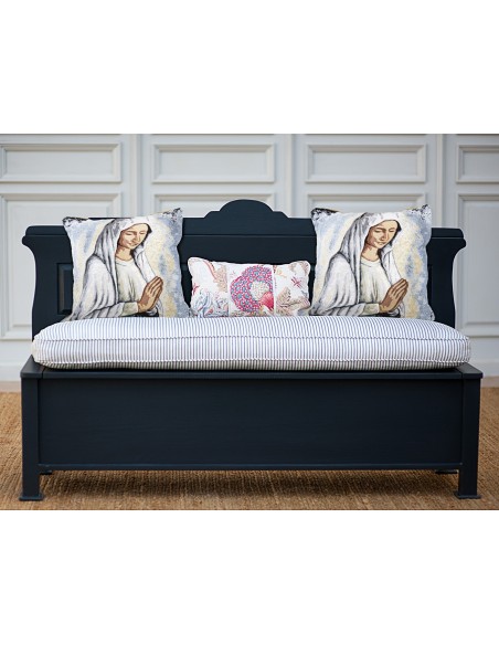 Coussin avec la Vierge Marie de Banneux ND