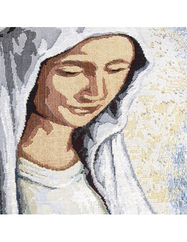 Coussin avec la Vierge Marie de Banneux ND