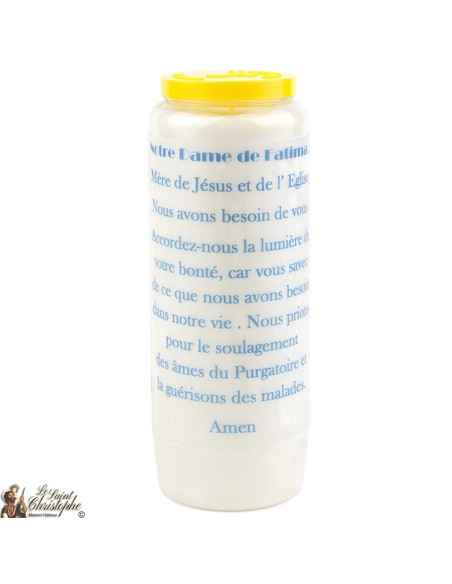 Bougies Neuvaines de Saint prière Français