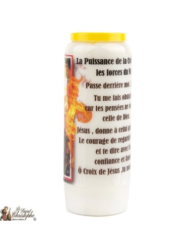 Bougies Neuvaines de Saint prière Français