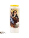 Bougies Neuvaines de Saint prière Français