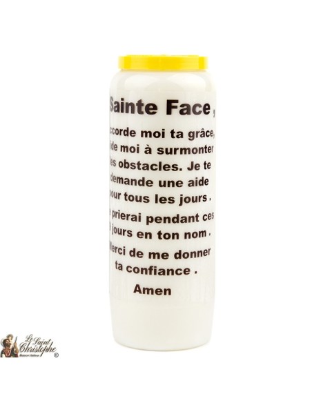 Bougies Neuvaines de Saint prière Français