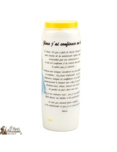 Bougies Neuvaines de Saint prière Français 2