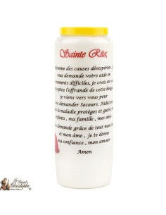 Bougies Neuvaines de Saint prière Français 2