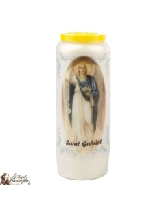 Bougies Neuvaines de Saint Gabriel - prière Français