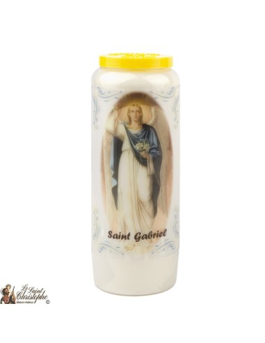 Bougies Neuvaines de Saint Gabriel - prière Français