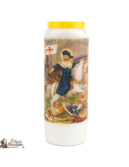 Bougies Neuvaines de Saint prière Français