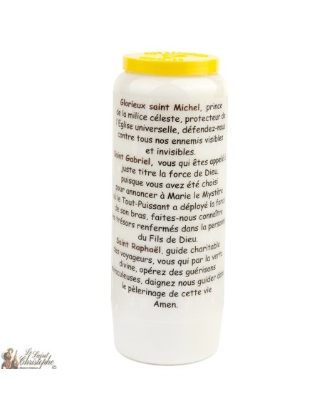 Bougies Neuvaines de Saint prière Français