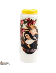 Bougies Neuvaines à Sainte Rita - prière français