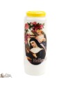 Bougies Neuvaines à Sainte Rita - prière français