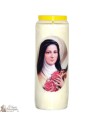 Candles Novena - White- "Saint Theresa" (French)