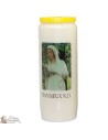 Candles Novena - White - "Virgin of Banneux" (French)