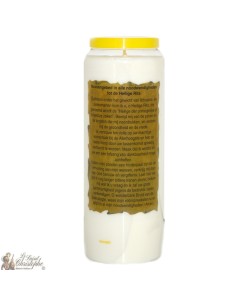 Candles Novena - White - "Saint Rita" (Dutch) 2