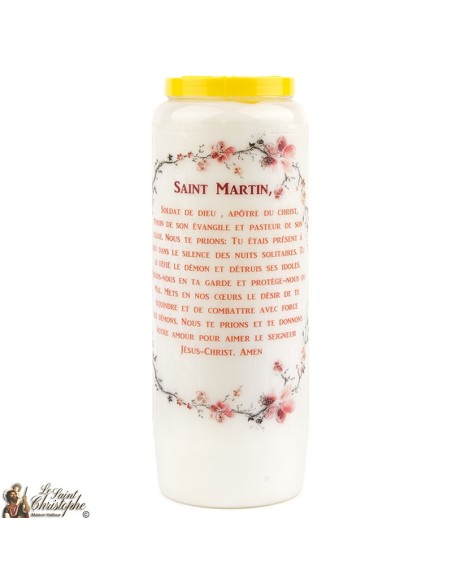 Bougies Neuvaines - Blanches à Saint Martin - (Français)