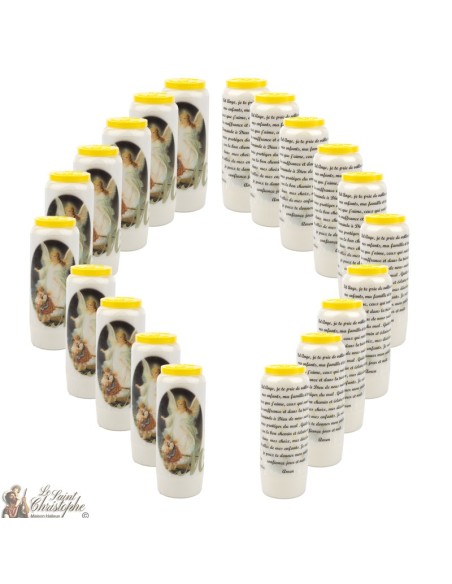Candles Novena - White - "Padre Pio"
