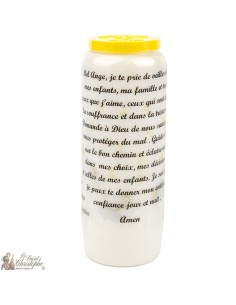 Bougies Neuvaines  Ange Gardien prière francais 2
