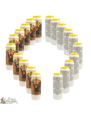 Bougies Neuvaines à Sainte Trinité -  prière Français