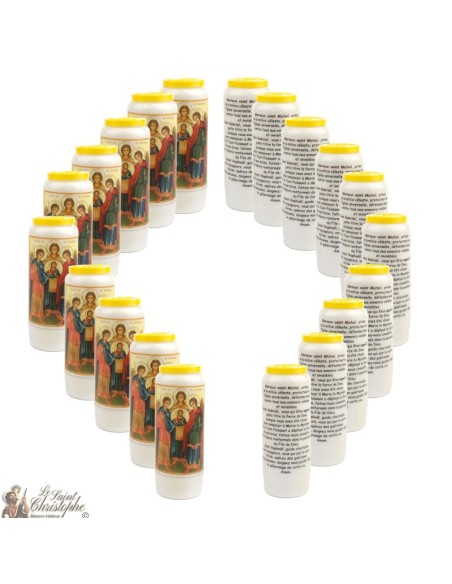 Bougies Neuvaines à Sainte Trinité -  prière Français