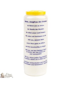 Bougies Neuvaines de Notre-Dame de Banneux 2 - prière allemand 2