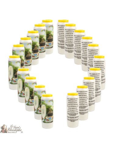 Candles Novena - White - "Archangel Saint Michael" (French)