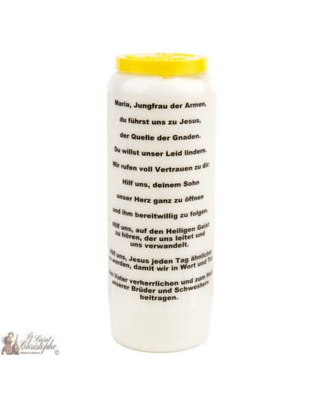 Candles Novena - White - "Archangel Saint Michael" (French)