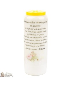 Candles Novena - White - "Archangel Saint Michael" (French) 2