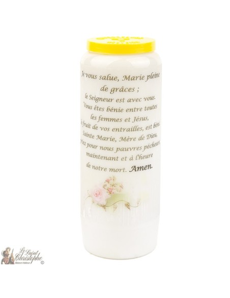 Candles Novena - White - "Archangel Saint Michael" (French)