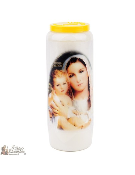 Candles Novena - White - "Archangel Saint Michael" (French)