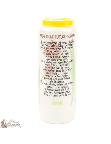 Candles Novena - White - "Archangel Saint Michael" (French)