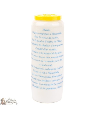 Candles Novena - White - "Archangel Saint Michael" (French)