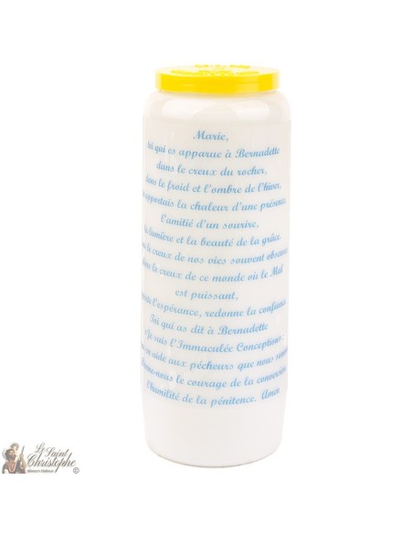 Candles Novena - White - "Archangel Saint Michael" (French)