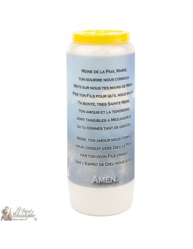 Candles Novena - White - "Archangel Saint Michael" (French)