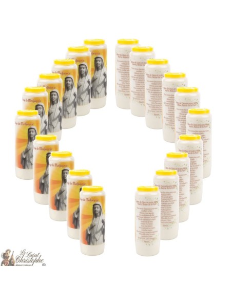 Candles Novena - White - "Archangel Saint Michael" (French)