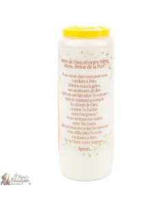 Candles Novena - White - "Archangel Saint Michael" (French) 2