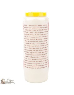 Candles Novena - White - "Saint Roch" 2