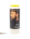 Candles Novena - White - "Father Damian"