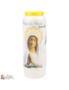 Candles Novena - White - "Virgin of Banneux" (French)