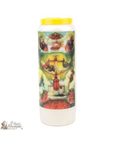 Candles Novena - White - "The Souls in Purgatory." (French)