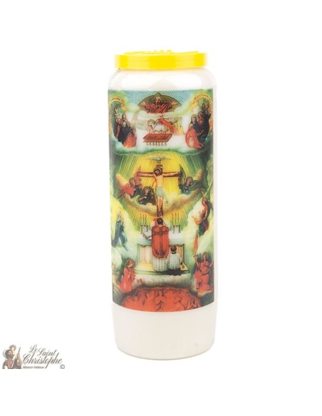 Candles Novena - White - "The Souls in Purgatory." (French)